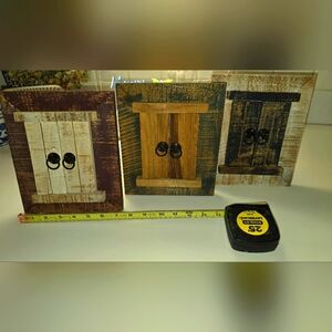 NWOT 100% rustic wood picture frames